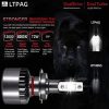 LTPAG H7 LED fényszóró 72W 12000LM 6000K autós készlet
