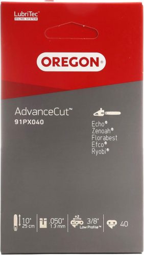 Oregon 91PX040E AdvanceCut Láncfűrész Lánc, 40 Hajtószem – 3/8", 1,27 mm Vezetőszem