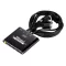 TESmart VKS0201C10-BK KVM Switch, 2 Port, USB, VGA, 1080P, Hotkey Váltás, Előlapi Gomb, USB 2.0 Megosztás, IP54, Alumínium, Fekete