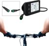 Flylin S866 Elektromos Kerékpár LCD Kijelző Panel - 24V/36V/48V - Vezeték nélküli Sebesség- és Távolságmérő
