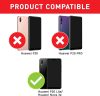 Bez Huawei P20 Lite Flip Cover Tok Kártyatartóval és Állvánnyal