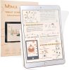 Mamol 3 darabos iPad 10.2 inch (2019, 2020 és 2021), Papír Érzetű Kijelző Matt Védőfólia Csomag, Rajzoláshoz, Íráshoz És Jegyzeteléshez