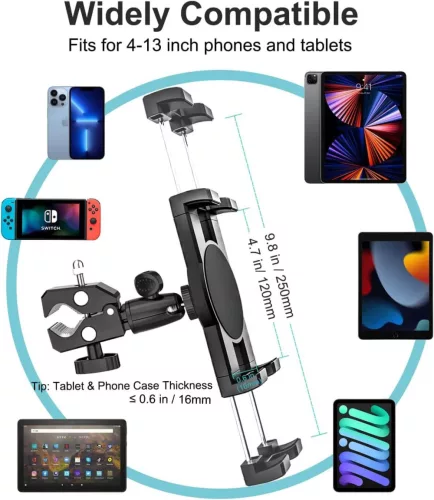 Aozcu Biciklis Telefon És Tablet Tartó