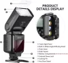 Neewer NW-670 TTL Speedlite vaku Canon DSLR kamerákhoz
