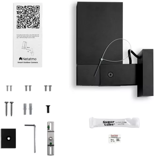 Netatmo Okos Kültéri Kamera Integrált Világítással