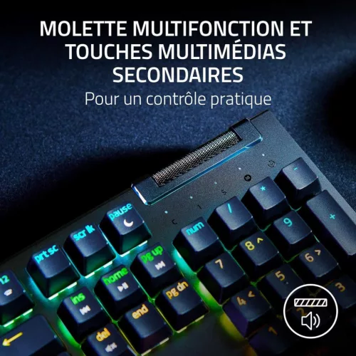 Razer BlackWidow V4 X Mechanikus Gaming Billentyűzet RGB Megvilágítással