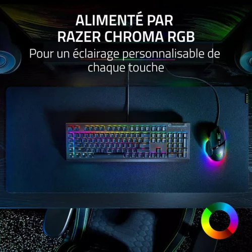 Razer BlackWidow V4 X Mechanikus Gaming Billentyűzet RGB Megvilágítással