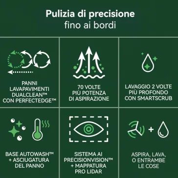   iRobot Roomba Plus 505 Combo Robotporszívó És Felmosó, AutoWash Dock, 7000 Pa Szívóerő, DualClean Mop, SmartScrub, ClearView Pro LiDAR, HEPA Szűrő, Fehér