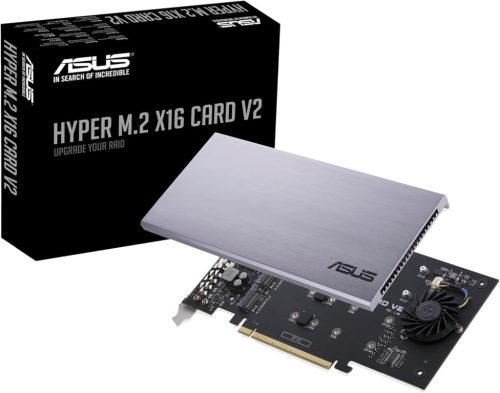 ASUS Hyper M.2 X16 V2 NVMe RAID Bővítőkártya