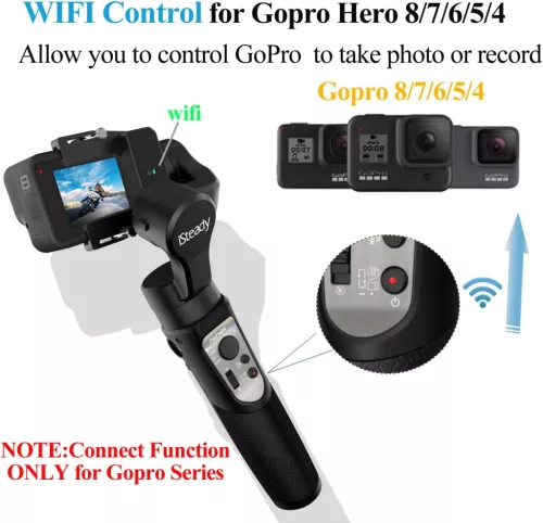 hohem iSteady Pro 3 GoPro Gimbal Stabilizátor 3-tengelyes, IPX4 Vízálló