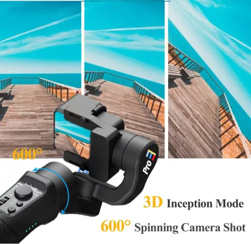 hohem iSteady Pro 3 GoPro Gimbal Stabilizátor 3-tengelyes, IPX4 Vízálló