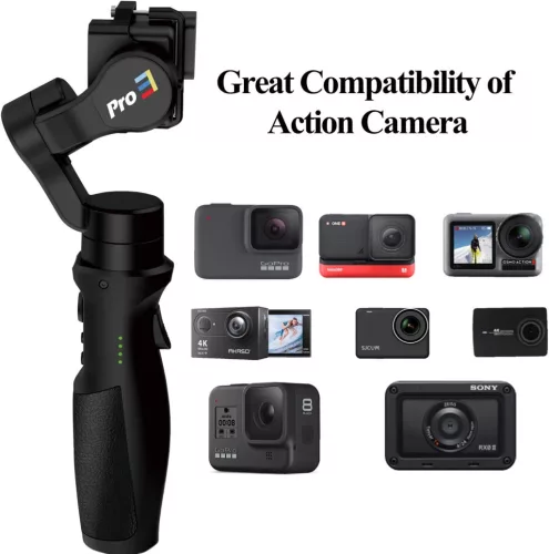hohem iSteady Pro 3 GoPro Gimbal Stabilizátor 3-tengelyes, IPX4 Vízálló
