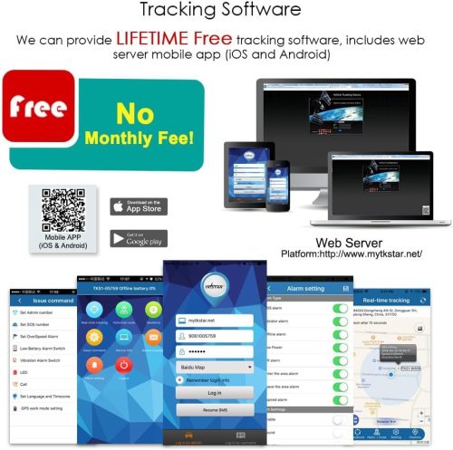 TKSTAR TK905 Jármű Nyomkövető Mágneses GPS Tracker