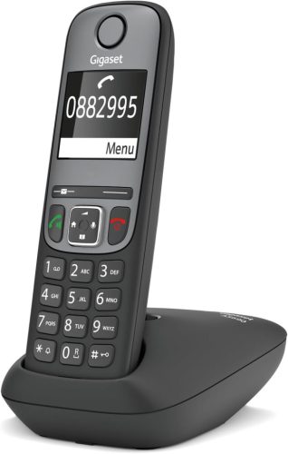 Gigaset AS690 vezeték nélküli telefon, nagy kijelző, kihangosító, fekete lista funkcióval