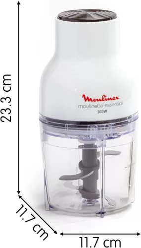 Moulinex Essential DJ520110 3 az 1-ben Aprító és Mixer 300 W 400 ml Fehér