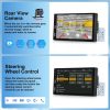 CAMECHO 1 DIN Autórádió 7 Hüvelykes Érintőkijelzővel és Vezeték Nélküli Carplay/Android Autóval