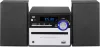 Trevi HCX-12°C6 Sztereó Rendszer, 20 W, Bluetooth, CD MP3 Lejátszó, USB, PLL FM Sztereó Tuner, 30 FM Memória, RCA Aux-In Bemenet, Fejhallgató Aljzat, LCD Kijelző, Fekete