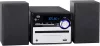 Trevi HCX-12°C6 Sztereó Rendszer, 20 W, Bluetooth, CD MP3 Lejátszó, USB, PLL FM Sztereó Tuner, 30 FM Memória, RCA Aux-In Bemenet, Fejhallgató Aljzat, LCD Kijelző, Fekete
