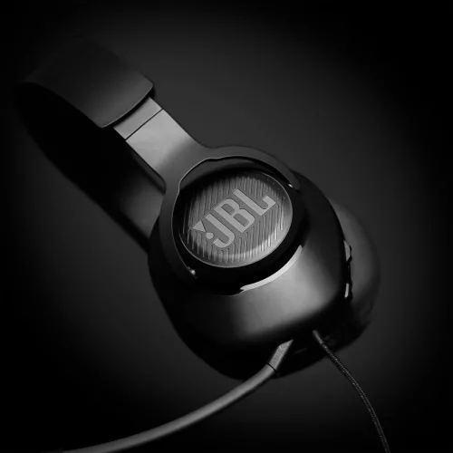 JBL Quantum 100 vezetékes gamer fejhallgató levehető mikrofonnal