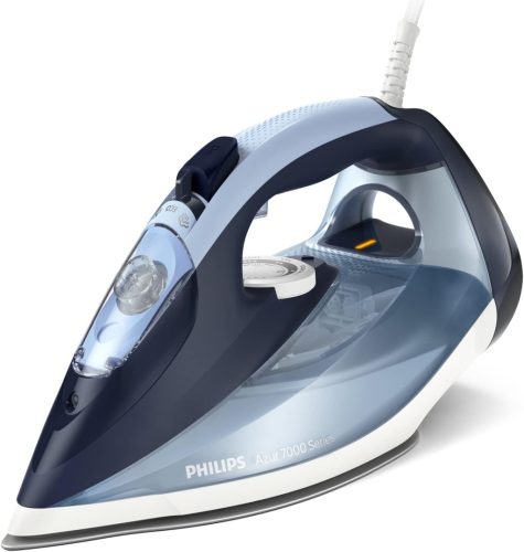 Philips Azur 7000 Series Gőzölős Vasaló 2800W - Gyors Felfűtés, SteamGlide Plus Talp, Függőleges Gőzölés