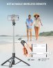 SelfieShow 180 cm-es Telefon Állvány és Selfie Bot - 360° Forgatható, Vezeték Nélküli Távirányítóval