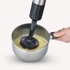 Severin SM 3774 1000W Kézi Mixer Prémium Készlettel - 4 Penge, 500 ml, Fekete/Ezüst