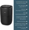 Beurer LB 200 fekete párásító, 3 szintű párásítás, 30 m²-es helyiségekhez, 200 ml kapacitás