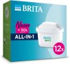 BRITA MAXTRA PRO PURE PERFORMANCE Vízszűrő Patron 12 db - 150L/patron kapacitás, szennyeződések csökkentése, klór és gyógyszermaradvány szűrés