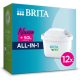 BRITA MAXTRA PRO PURE PERFORMANCE Vízszűrő Patron 12 db - 150L/patron kapacitás, szennyeződések csökkentése, klór és gyógyszermaradvány szűrés