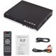 Karlak HD-229 Fekete DVD Lejátszó - 1080p Felbontás, USB és HDMI Kapcsolat, Távvezérlővel