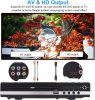 Karlak HD-229 Fekete DVD Lejátszó - 1080p Felbontás, USB és HDMI Kapcsolat, Távvezérlővel