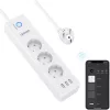 Gosund P1 ONEPLUG Okos Wifi-s Elosztó, Hosszabbító 3 Kimenet, 3 USB Port, Időzítő Funkció, Energiafogyasztás Figyelés, Fehér