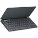 Logitech Keys-To-Go 2 Vezeték nélküli Billentyűzet iPad-hez, Beépített Védőborítással, Szürke