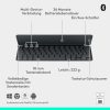 Logitech Keys-To-Go 2 Vezeték nélküli Billentyűzet iPad-hez, Beépített Védőborítással, Szürke