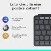 Logitech Keys-To-Go 2 Vezeték nélküli Billentyűzet iPad-hez, Beépített Védőborítással, Szürke
