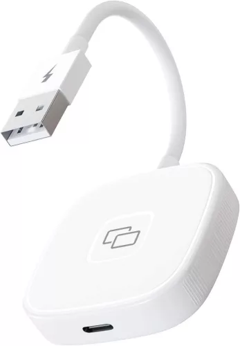 Raguso Ragusori3o26ggh4-11 Carplay Mirror Adapter, Autós Audio És Video, iOS Képernyőtükrözés, Lightning, 3,5mm AUX, Gyors Telepítés, Fehér