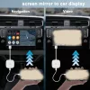 Raguso Ragusori3o26ggh4-11 Carplay Mirror Adapter, Autós Audio És Video, iOS Képernyőtükrözés, Lightning, 3,5mm AUX, Gyors Telepítés, Fehér