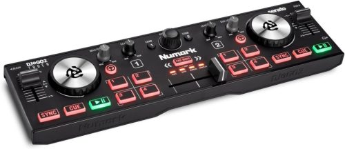 Numark DJ2GO2 Touch - Kompakt 2 Deck USB DJ Controller