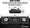 Numark DJ2GO2 Touch - Kompakt 2 Deck USB DJ Controller