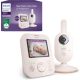 Philips Avent Video Babamonitor 2.8 hüvelykes kijelzővel és éjszakai látással