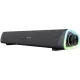 Trust Gaming GXT 620 Axon Soundbar, 12W Csúcsteljesítmény, 6W RMS, Surround Hangszóró, RGB Világítás, USB Tápellátás, 3,5mm AUX, Asztali, Fekete