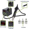 Velleman VTSS210 300W Forrasztóállomás, 240V, LCD kijelző