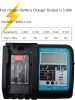 Woods 18V Li-ion Akkumulátor Töltő LCD Kijelzővel