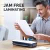 Fellowes Sola A4 laminálógép, 4 perces bemelegedés, 80-125 mikron, fehér/fekete