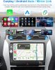 Podofo 7 hüvelykes 1080P HD érintőképernyős autórádió Carplay és Android Auto támogatással