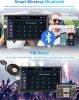 Podofo 7 hüvelykes 1080P HD érintőképernyős autórádió Carplay és Android Auto támogatással