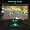 Podofo 7 hüvelykes 1080P HD érintőképernyős autórádió Carplay és Android Auto támogatással