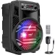 Pyle 300W Hordozható Bluetooth PA Rendszer 8” Mélysugárzóval