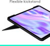 Logitech Combo Touch iPad Pro 13 hüvelykes billentyűzet tok - 2024, levehető háttérvilágítású billentyűzet, többfunkciós mód, éjfekete