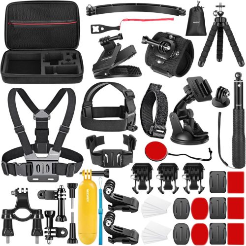 NEEWER 50 az 1-ben Akciókamera Kiegészítő Készlet GoPro Hero és DJI Osmo kompatibilis